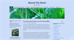 Desktop Screenshot of beyondthisdesert.com