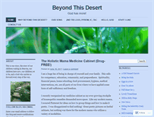 Tablet Screenshot of beyondthisdesert.com